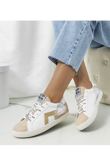 Amaal valged läikivad tossud 2