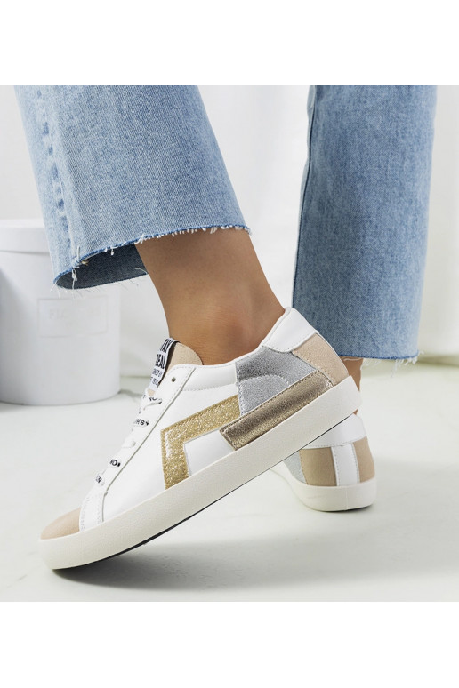 Amaal valged läikivad tossud