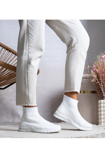 Salgado valged kõrged tossud