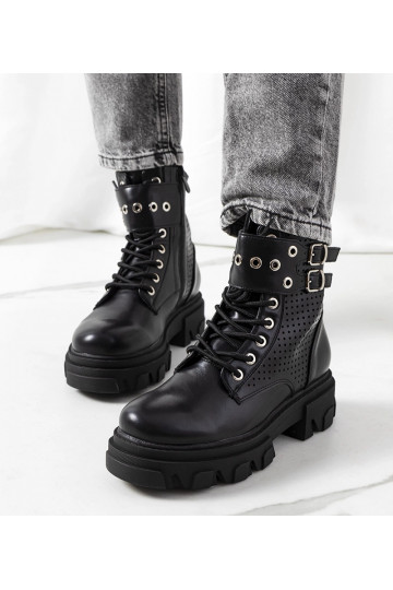 Mustad poolsaapad Rubeo...