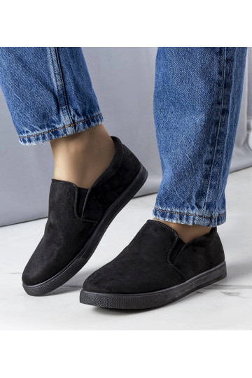 Mustad öko-seemisnahast...