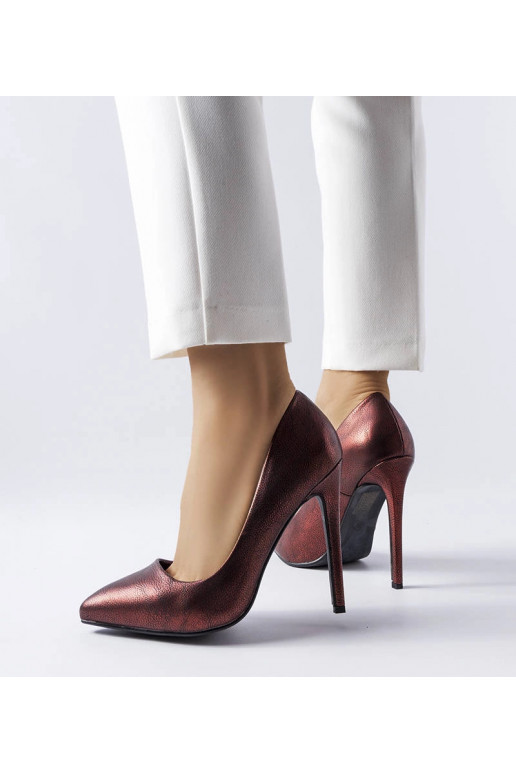 Punased läikivad kontsad Sébastopol