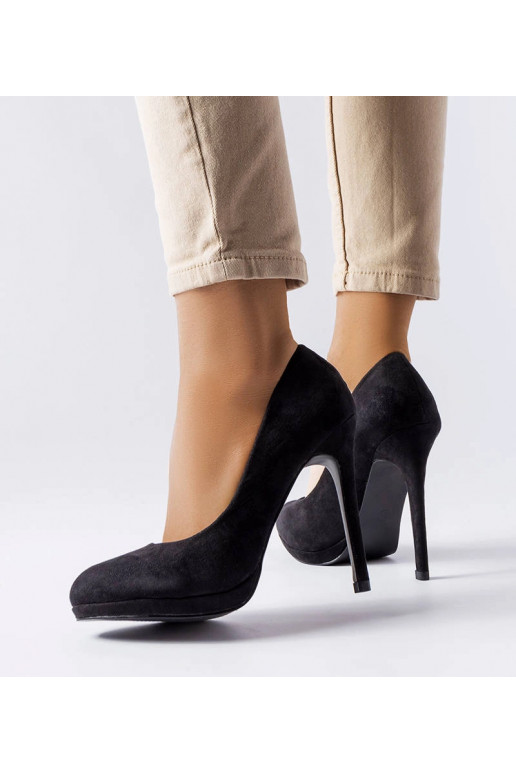 Bazinet mustad öko-seemisnahast pumbad