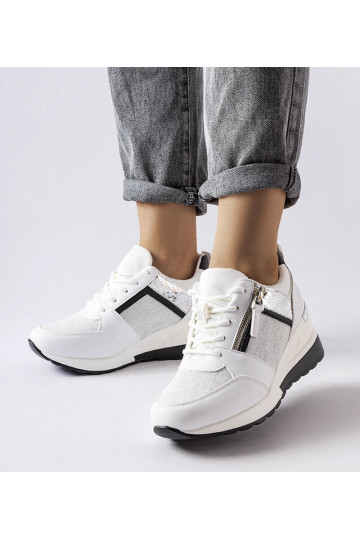 Deodata valged kiiluga tossud