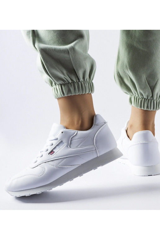 Valged klassikalised tossud Poulsen