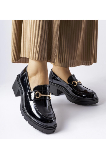 Mustad lakknahast Fabrizio...