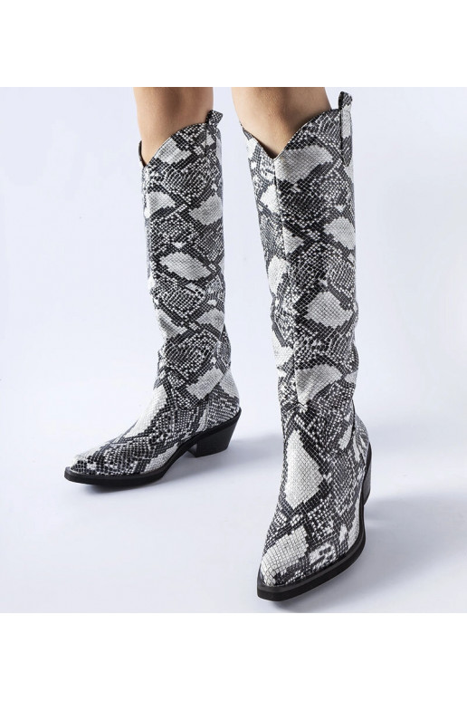 Chapin musta ja valge Snake Print... Chapin musta ja valge Snake Print...