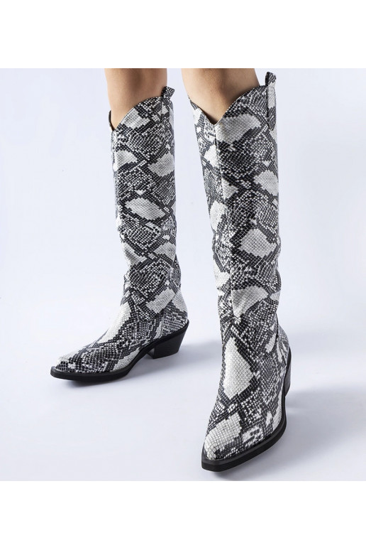 Chapin musta ja valge Snake Print... Chapin musta ja valge Snake Print...