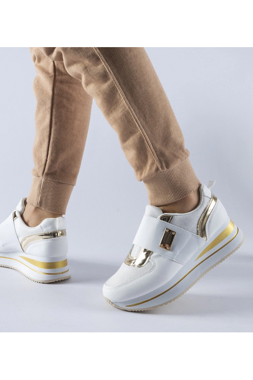 Sages White Slip-On Platform tossud