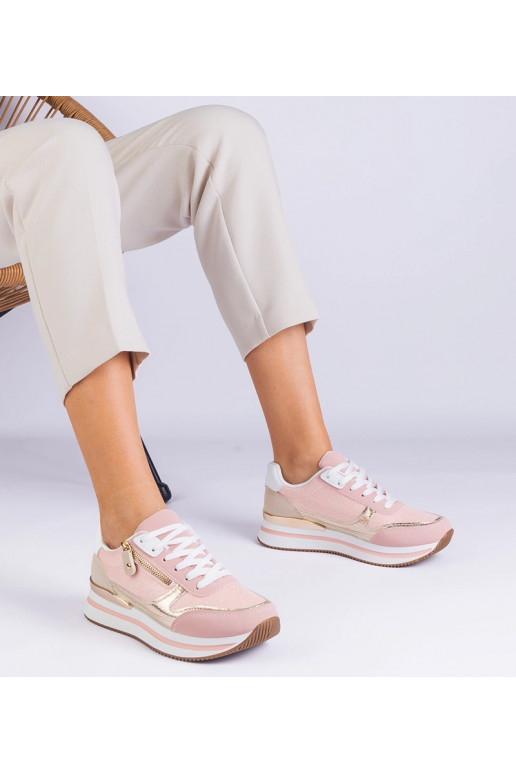 Roosad sporditossud platvormil kuldse...