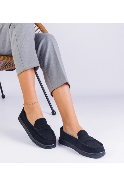 Mustad naiste kingad kunstnahast Sevilia