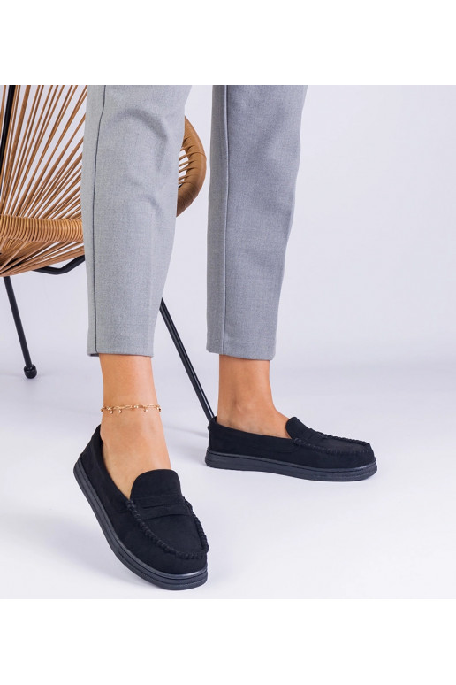 Mustad naiste kingad kunstnahast Sevilia