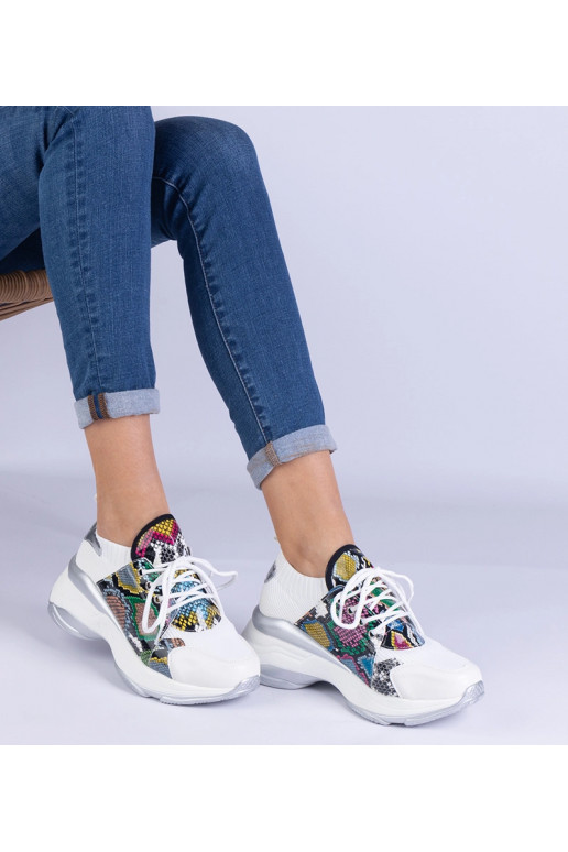 Valged naiste sporditossud värvilise...