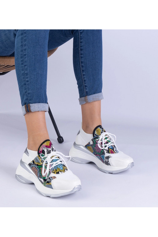 Valged naiste sporditossud värvilise...