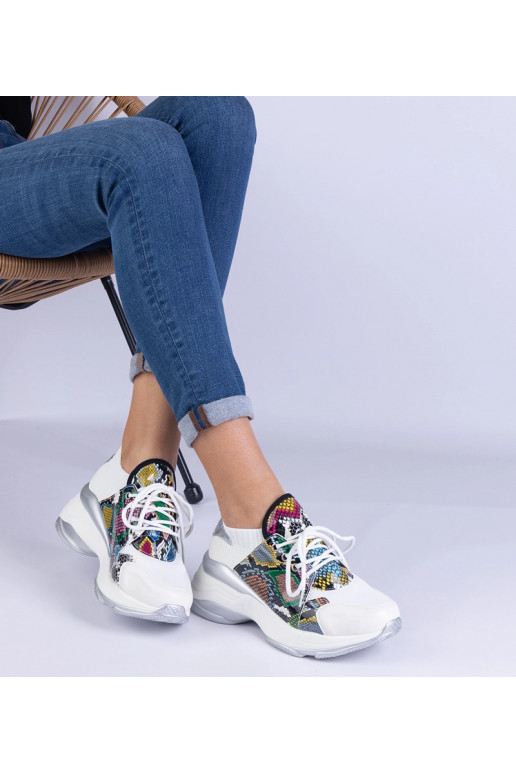 Valged naiste sporditossud värvilise...