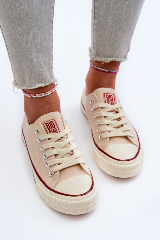 Sellel ondal naiste saapad Big Star NN274272 beeži värvi