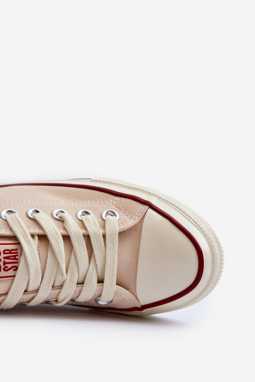 Sellel ondal naiste saapad Big Star NN274272 beeži värvi