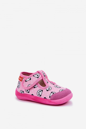 Sussid Milami Lastele elastsed kleeplindidega IN Panda Bear roosa Ambette
