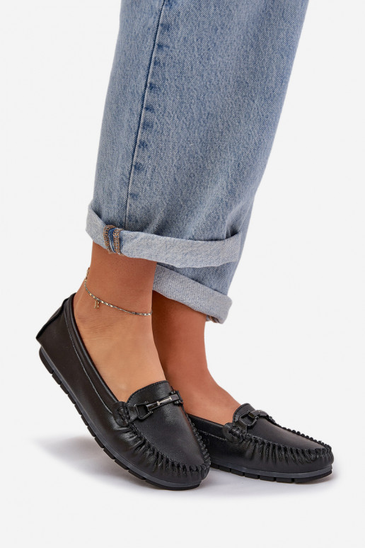 sileda tallaga Pealhk Mokassiinid kaunistustega S.Barski LR51-547 msuud sileda tallaga Pealhk Mokassiinid kaunistustega S.Barski LR51-547 msuud