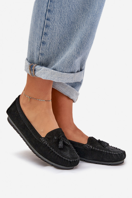 Pealiste korter Klassikalised seemisnahast mokassiinid S.Barski LR51-548 msuud