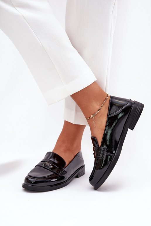 Elegantsed Lakitud mokassiinid Pealiste omad Z Pealturalnej Skóry Vinceza 18100 msuud Elegantsed Lakitud mokassiinid Pealiste omad Z Pealturalnej Skóry Vinceza 18100 msuud
