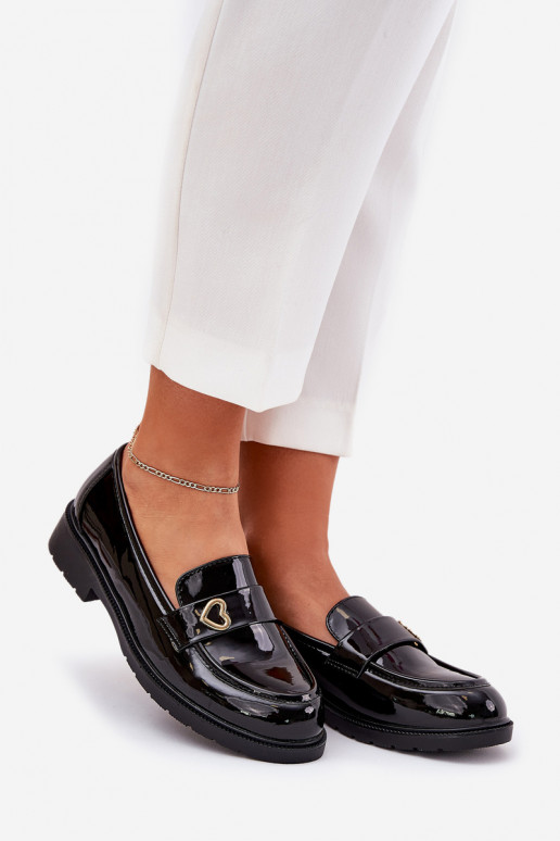 Lakitud mokassiinid Pealiste omad Südamega S.Barski HY51-379 msuud Lakitud mokassiinid Pealiste omad Südamega S.Barski HY51-379 msuud