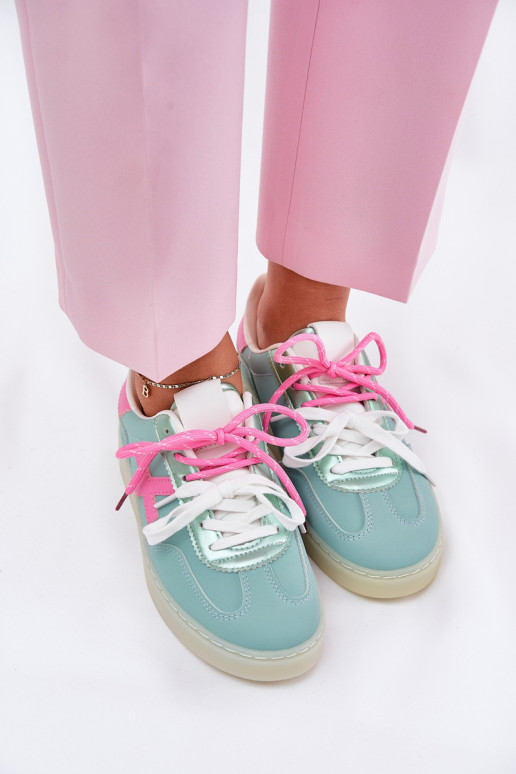 Sellel ondal spordijalatsid Pealiste omad leopardimustriga piparmünt-Tumeroosad värvi Zelevelis Sellel ondal spordijalatsid Pealiste omad leopardimustriga piparmünt-Tumeroosad värvi Zelevelis