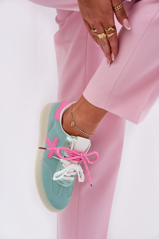 Sellel ondal spordijalatsid Pealiste omad leopardimustriga piparmünt-Tumeroosad värvi Zelevelis Sellel ondal spordijalatsid Pealiste omad leopardimustriga piparmünt-Tumeroosad värvi Zelevelis