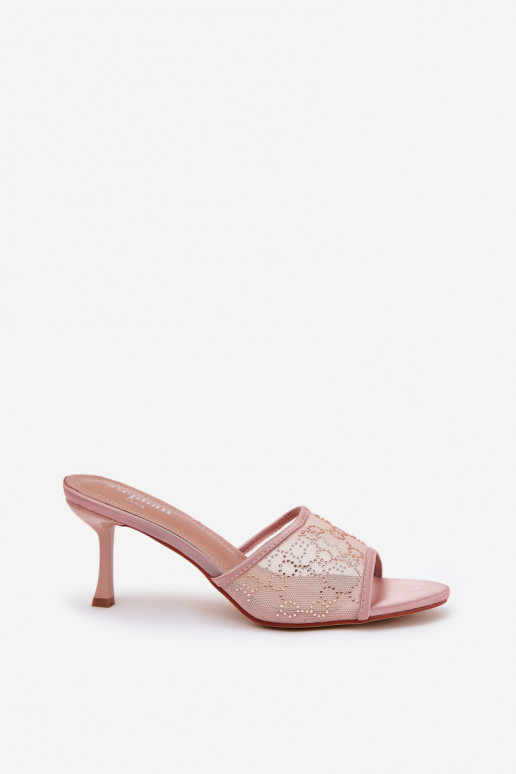 Kaunistustega Sussid kõrge jämeda kontsaga Szampańskie Ennoriel Kaunistustega Sussid kõrge jämeda kontsaga Szampańskie Ennoriel