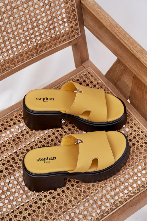 naiste plätud platvormiga I Sellel onssiivne Obcasie Kollased Rizana