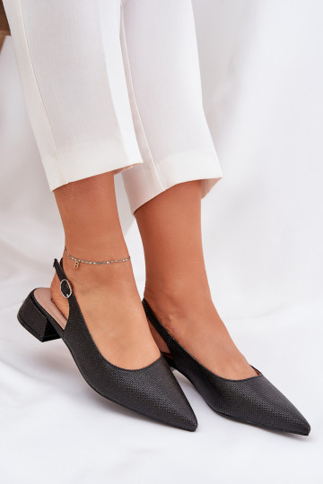 mustriga sandaalid Pealiste omad Peal Õrnm Obcasie msuud Jorela