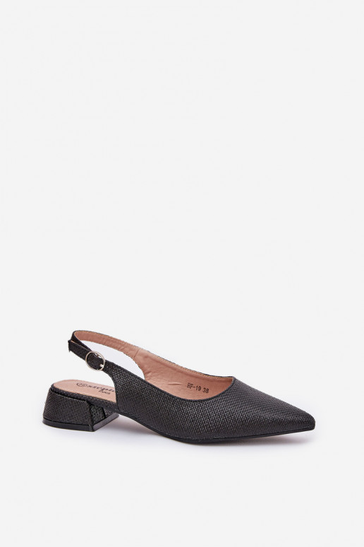 mustriga sandaalid Pealiste omad Peal Õrnm Obcasie msuud Jorela