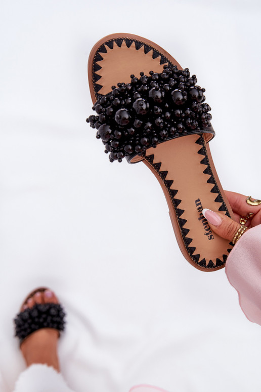 Sussid Pealiste korter Dekoratiivsete helmestega msuud Aricca