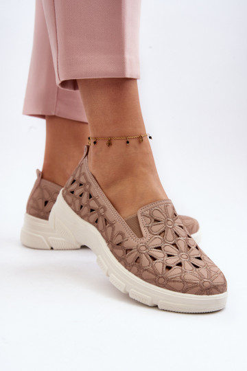 Ažuurne jalatsid Pealiste omad Tumeroosad värvi Emilei