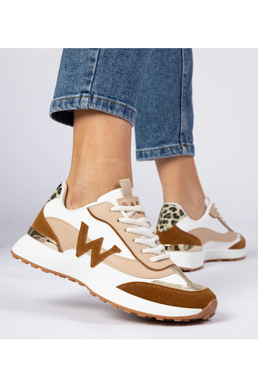 Valge-pruunid naiste sneakerid...