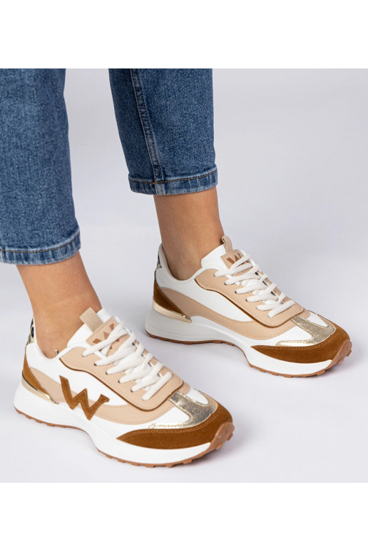 Valge-pruunid naiste sneakerid...