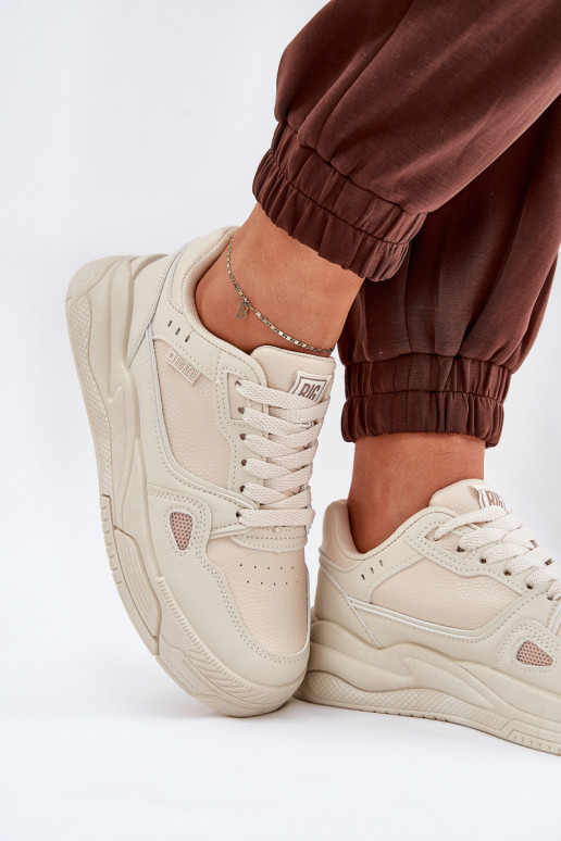 Pealiste omad Sneakers tüüpi jalanõud Big Star NN274668 beeži värvi Pealiste omad Sneakers tüüpi jalanõud Big Star NN274668 beeži värvi