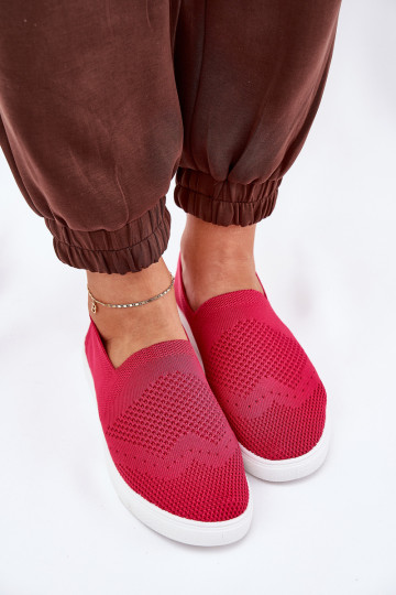 Naiste spordijalatsid Slip-on Big Star FF274A605 roosa