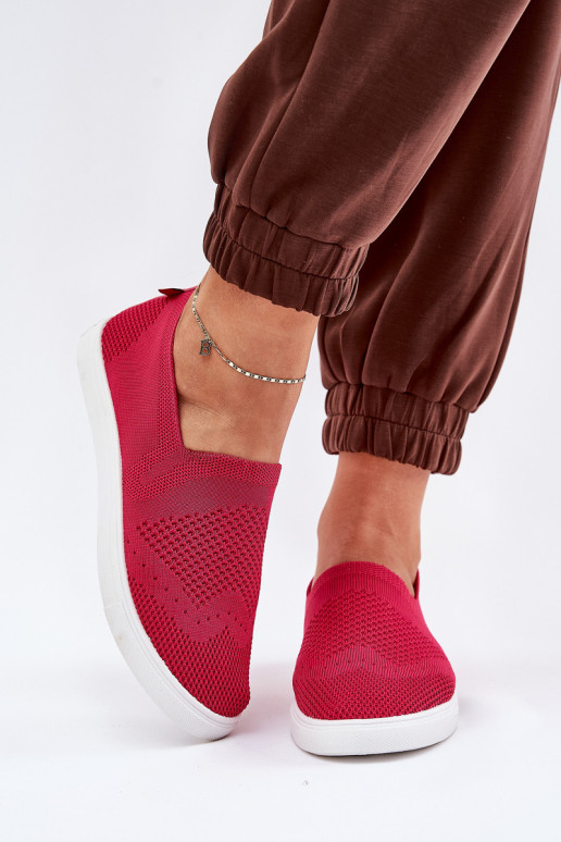 Pealiste omad Spordijalatsid Slip-on Big Star FF274A605 tumeroosad värvi