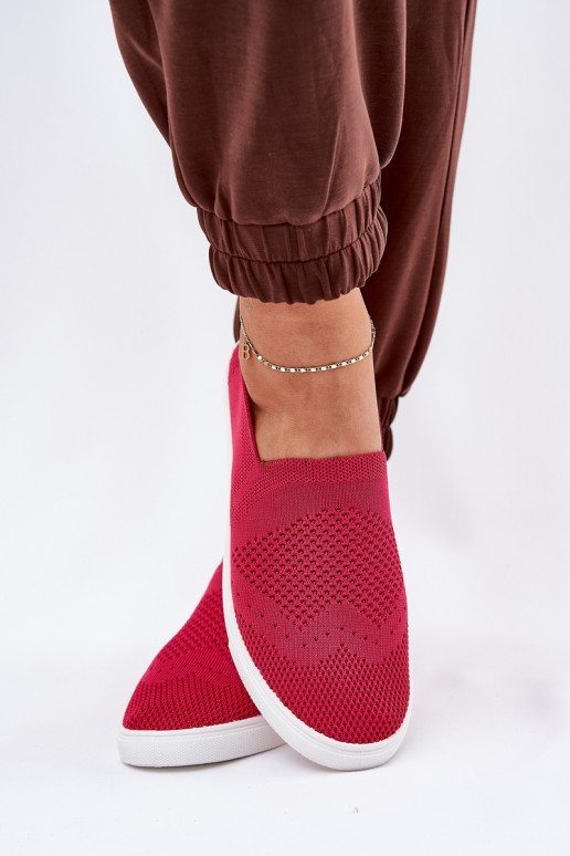 Pealiste omad Spordijalatsid Slip-on Big Star FF274A605 tumeroosad värvi