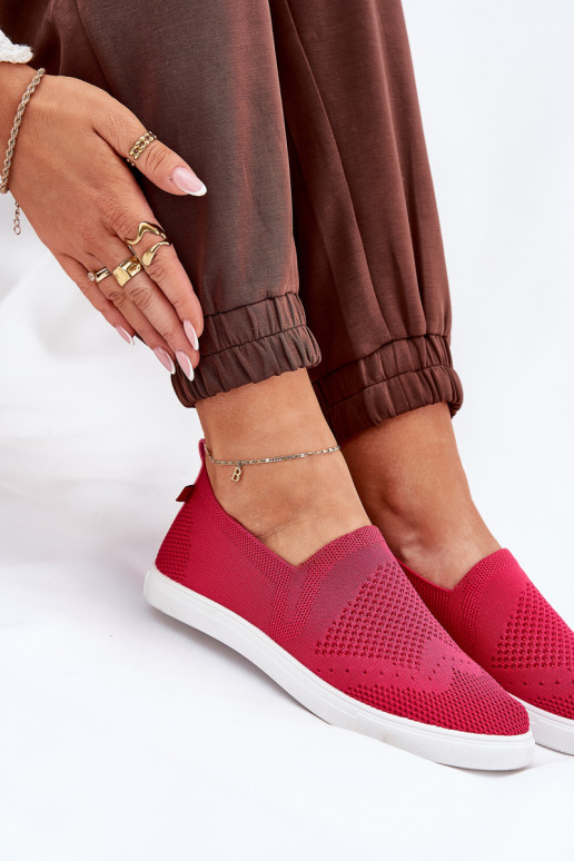 Pealiste omad Spordijalatsid Slip-on Big Star FF274A605 tumeroosad värvi