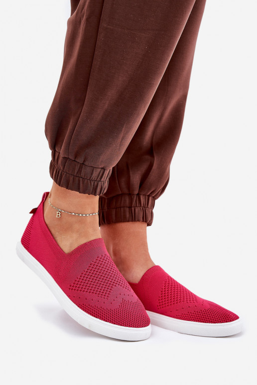 Pealiste omad Spordijalatsid Slip-on Big Star FF274A605 tumeroosad värvi