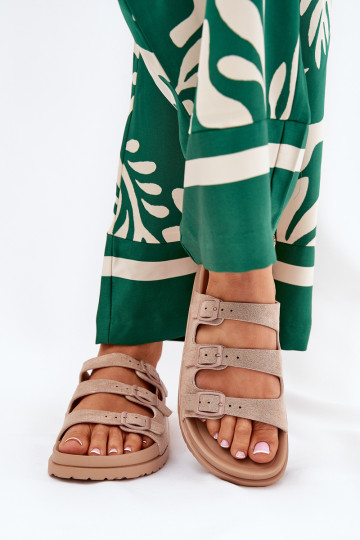 naiste plätud Triipudega I neetide ja pandlagami beeži värvi Uliri 2