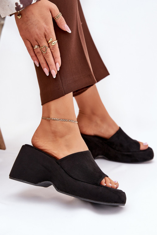 Eko naiste seemisnahksed sussid platvormiga I Koturnie msuud Afisal