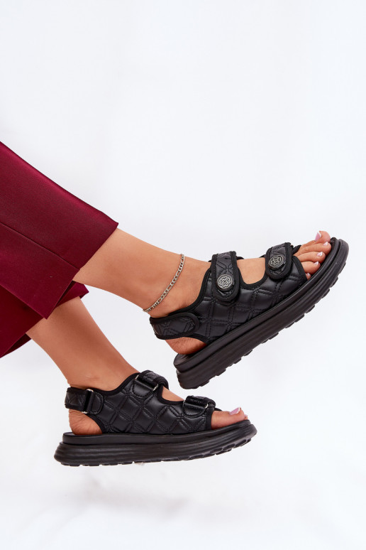 Pealistesandaalid Koos Ornatei Detalami krõpsudega kinnitatav msuud Zoliner