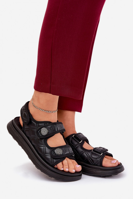 Pealistesandaalid Koos Ornatei Detalami krõpsudega kinnitatav msuud Zoliner