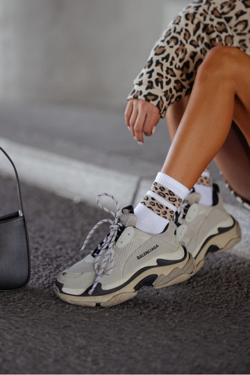 Sokid Pealiste omad Dsissea Täpilised Triibud valget värvi