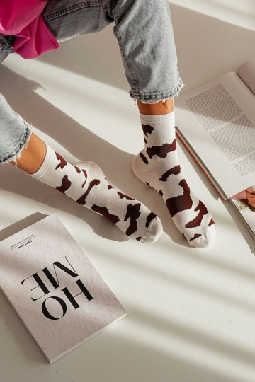 Sokid Pealiste omad IN Łaty pruunid värvi