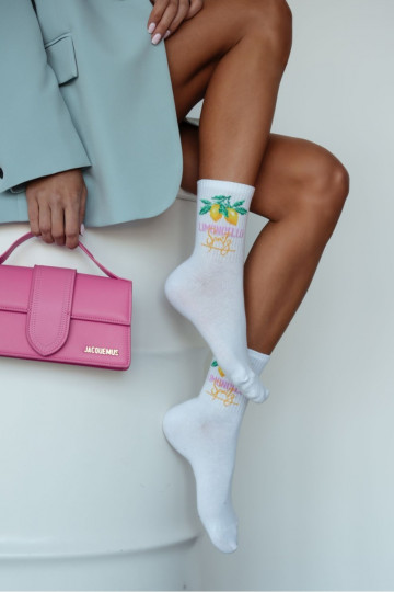 Sokid Pealiste omad LIMONCELLO valget värvi