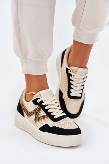 spordijalatsid Pealiste omad platvormiga leopardimustriga msuud Lorori 2